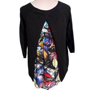 Moth Black Womens Blouse